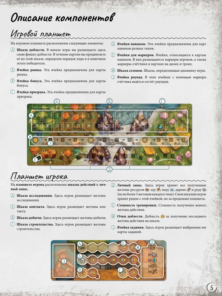 Board Game - Lands of Ghosts